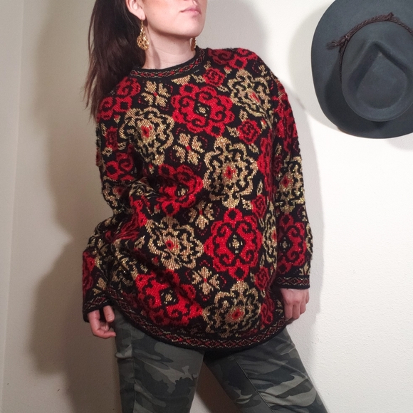 Vintage Sweaters - 💥CLOSING SALE💥VINTAGE Gorgeous Sparkly Sweater